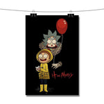 Rick and Morty IT Poster Wall Decor