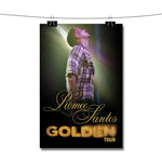 Romeo Santos Golden Tour Poster Wall Decor