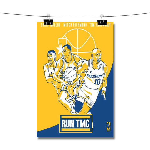 Run TMC Golden State Warriors Poster Wall Decor