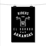 Riders from El Dorado Arkansas Poster Wall Decor