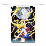 Sailor Moon at The Moon Poster Wall Decor