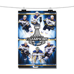 Saint Louis Blues NHL Finals Champions Poster Wall Decor