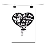 Sam Smith Latch Quotes Poster Wall Decor