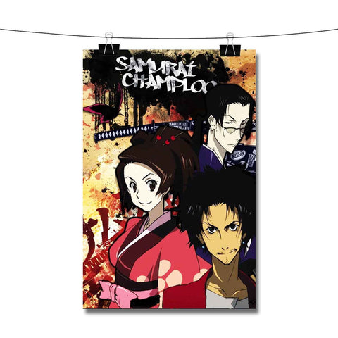 Samurai Champloo Characters Anime Poster Wall Decor