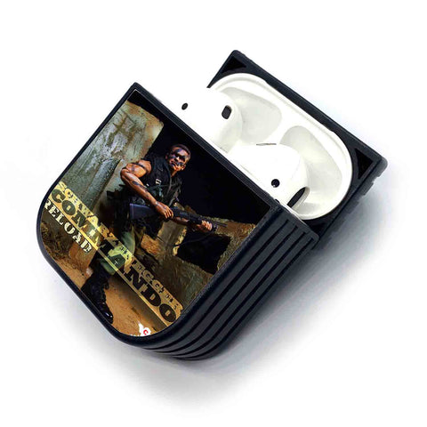 Schwarzenegger Commando Custom New AirPods Case Cover
