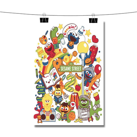 Sesame Street Poster Wall Decor