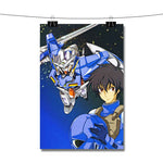 Setsuna F Seiei Mobile Suit Gundam 00 Poster Wall Decor