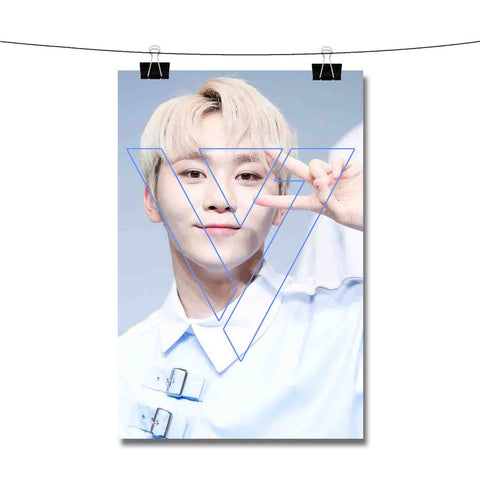 Seung Kwan Seventeen Poster Wall Decor