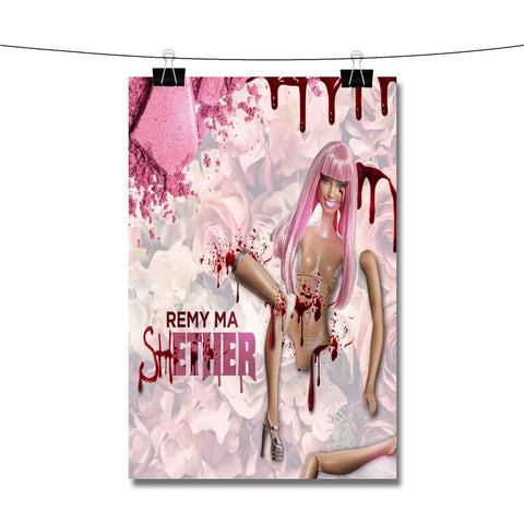 ShETHER Nicki Minaj Diss Remy Ma Poster Wall Decor