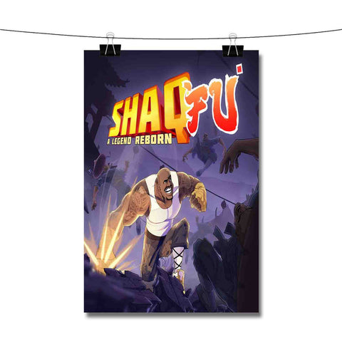 Shaq Fu A Legend Reborn Poster Wall Decor