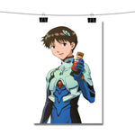 Shinji Ikari Neon Genesis Evangelion Poster Wall Decor