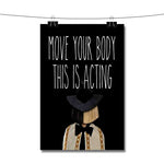 Sia Move Your Body Poster Wall Decor