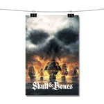 Skull and Bones Poster Wall Decor