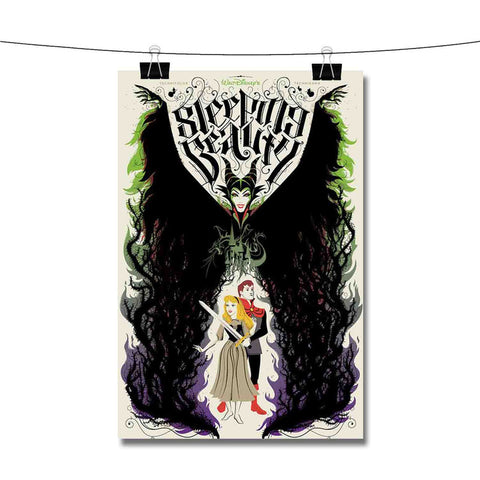 Sleeping Beauty Maleficent Poster Wall Decor
