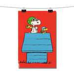 Snoopy Flying Aces Poster Wall Decor