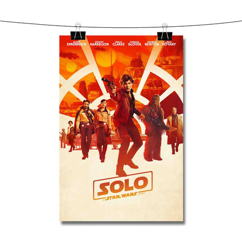 Solo A Star Wars Story Poster Wall Decor