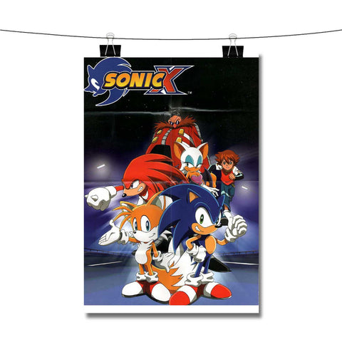 Sonic X Newest Poster Wall Decor