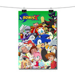 Sonic X and Friends Poster Wall Decor