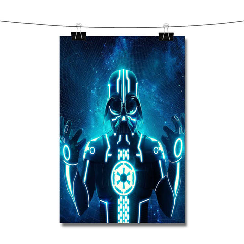 Star Wars Darth Vader Tron Legacy Poster Wall Decor