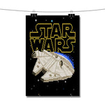 Star Wars Millenium Falcon Poster Wall Decor