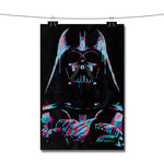 Star Wars Neon Darth Vader Poster Wall Decor