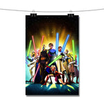 Star Wars The Clone Wars Light Sword Poster Wall Decor