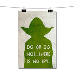 Star Wars Yoda Quotes Poster Wall Decor