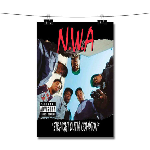 Straight Outta G Rap Poster Wall Decor