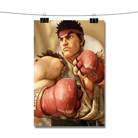 Street Fighter 5 Ryu Poster Wall Decor