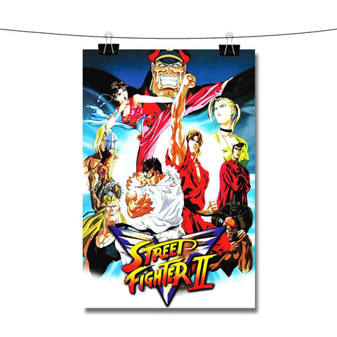 Street Fighter II Poster Wall Decor