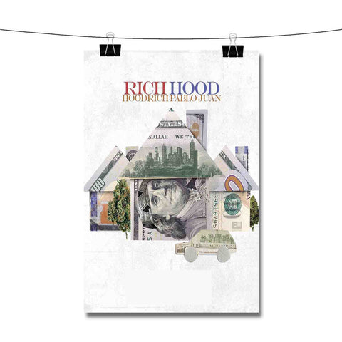 Street Punk Hoodrich Pablo Juan Feat Lil Yachty Poster Wall Decor