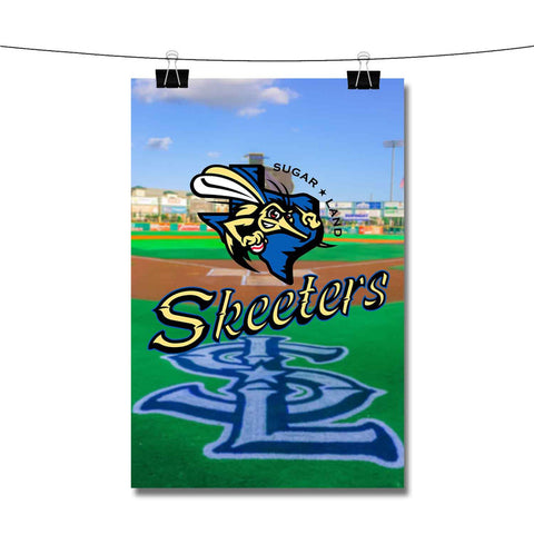 Sugar Land Skeeters Poster Wall Decor