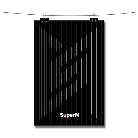 Super M 1st Mini Album Poster Wall Decor
