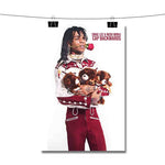 Swae Lee and Nicki Minaj Cap Backwards Poster Wall Decor