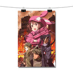 Sword Art Online Alternative Gun Gale Online Poster Wall Decor