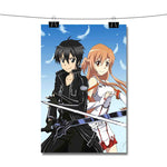Sword Art Online Kirito Asuna Poster Wall Decor