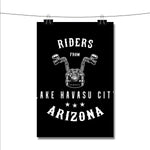 Riders from Lake Havasu City Arizona Poster Wall Decor