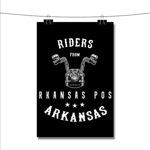 Riders from Arkansas Post Arkansas Poster Wall Decor