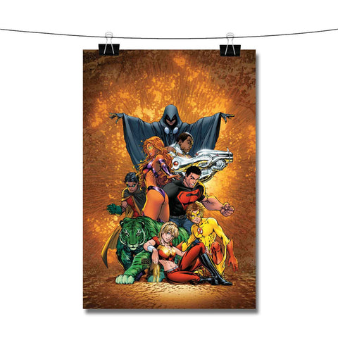 Teen Titans Poster Wall Decor