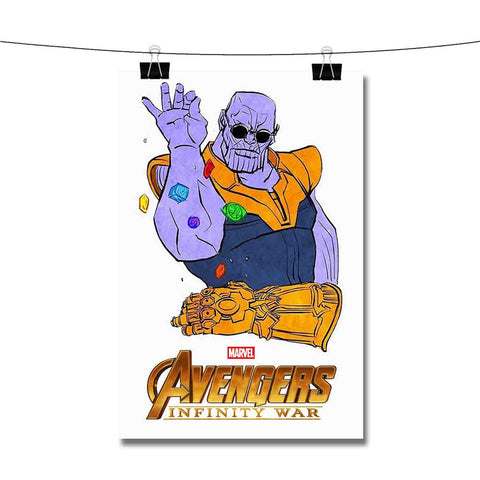 Thanos The Avengers Infinity War Poster Wall Decor