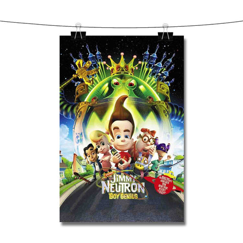 The Adventures of Jimmy Neutron Boy Genius Poster Wall Decor