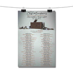 The Chainsmokers Memories Tour 2017 Poster Wall Decor