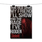 The Devil In I Slipknot Lyrics Poster Wall Decor