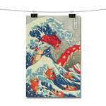 The Great Red Wave IIjk Poster Wall Decor