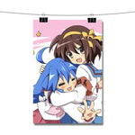 The Melancholy of Haruhi Suzumiya and Lucky Star Poster Wall Decor