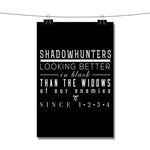 The Mortal Instruments Shadowhunters Poster Wall Decor