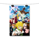 The Seven Deadly Sins Revival of The Commandments Poster Wall Decor