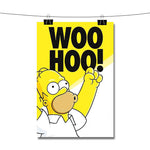 The Simpson Woo Hoo Poster Wall Decor
