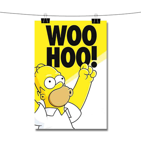 The Simpson Woo Hoo Poster Wall Decor