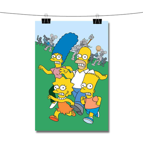 The Simpsons Marathon Poster Wall Decor
